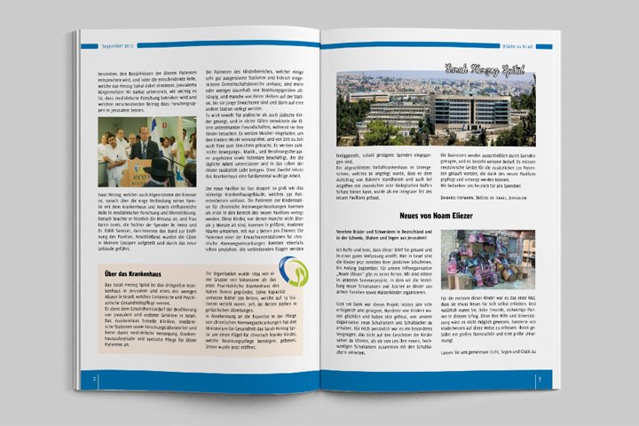 Broschüre Brücke zu Israel